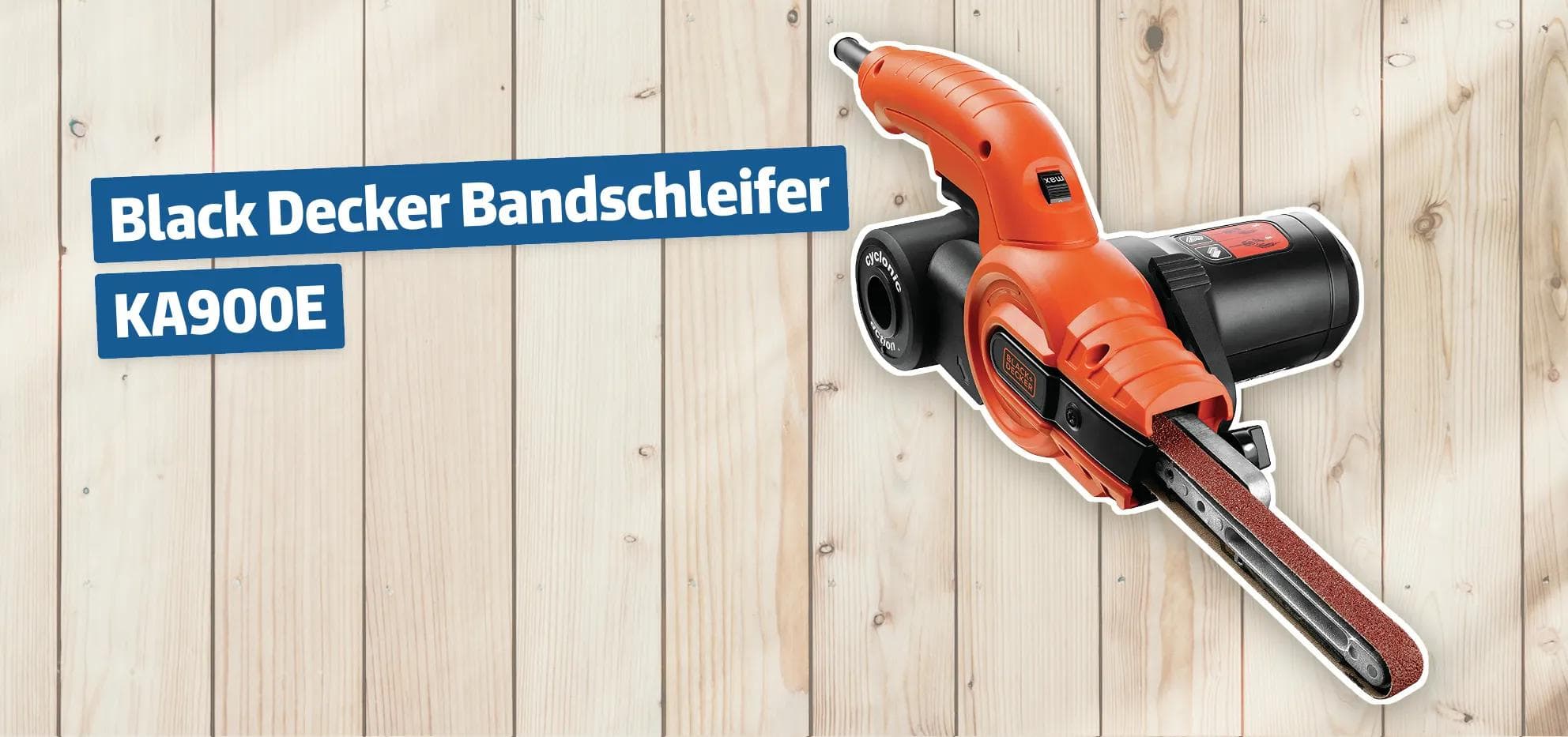 Black+Decker Bandschleifer KA900E