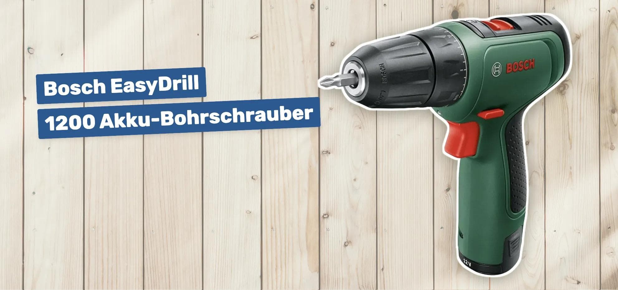 Bosch EasyDrill 1200 Akku-Bohrschrauber