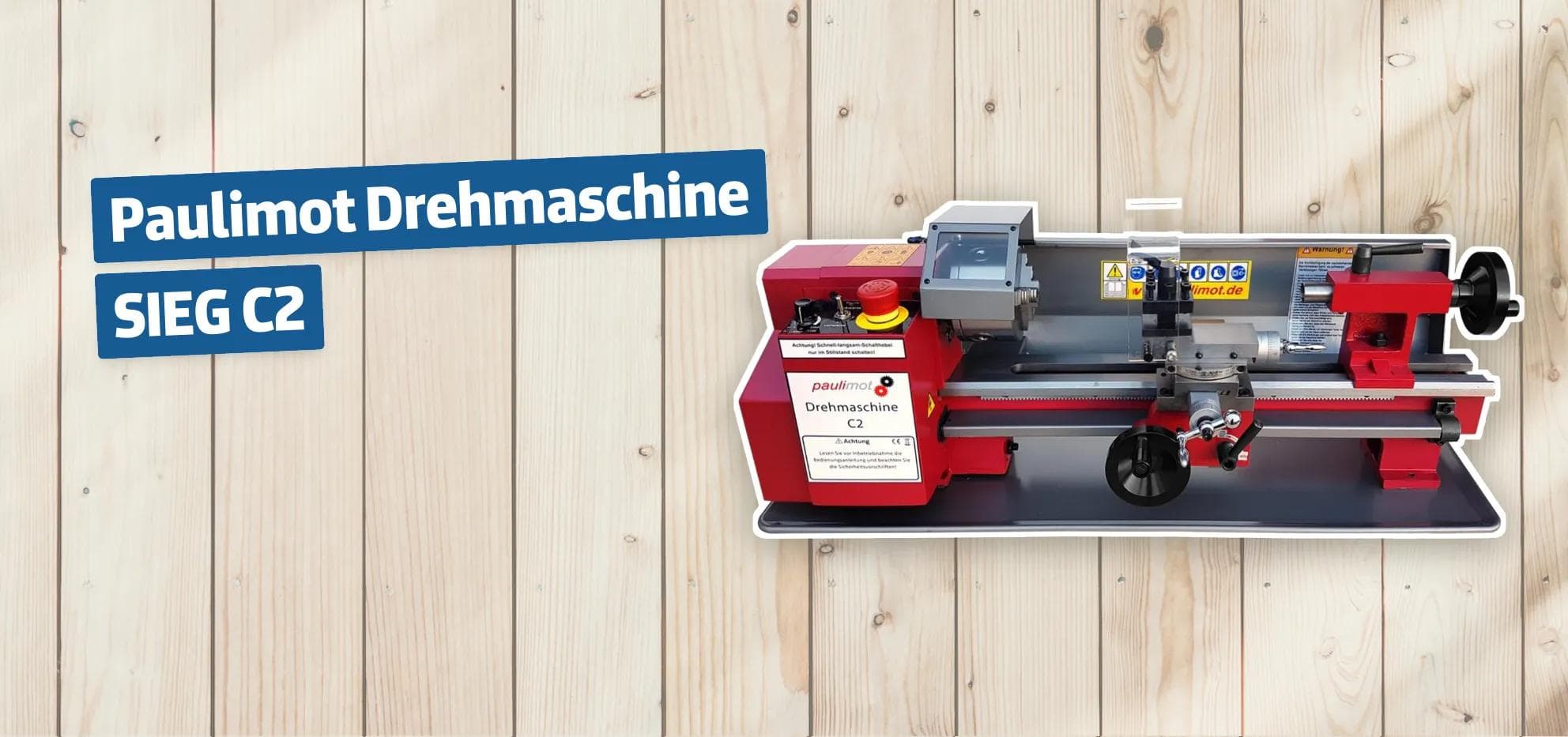 Paulimot Drehmaschine SIEG C2