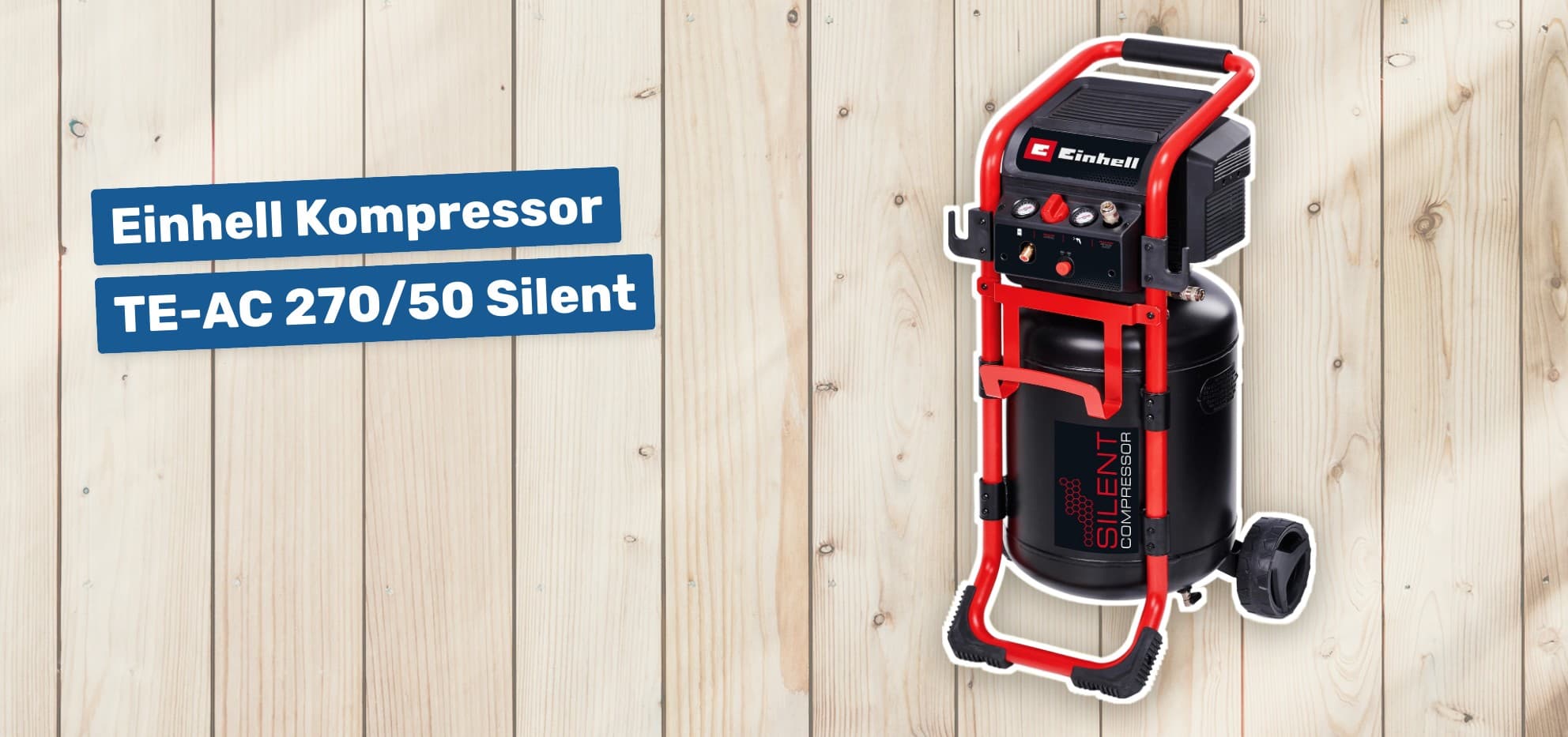 Einhell Kompressor TE-AC 270/50 Silent