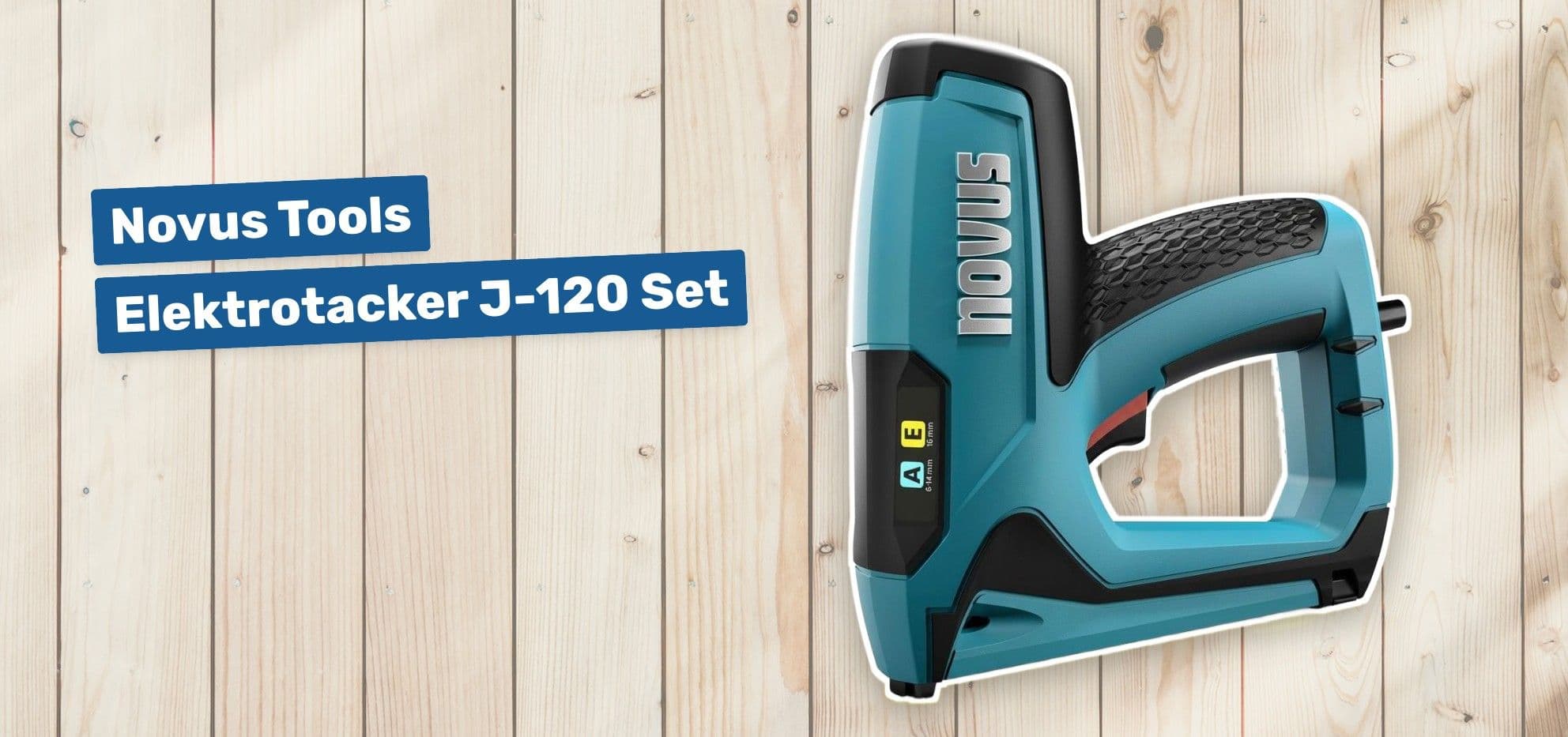 Novus Tools Elektrotacker J-120 Set