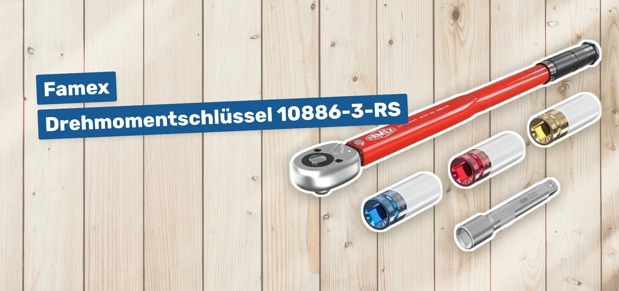 Famex Drehmomentschlüssel 10886-3-RS