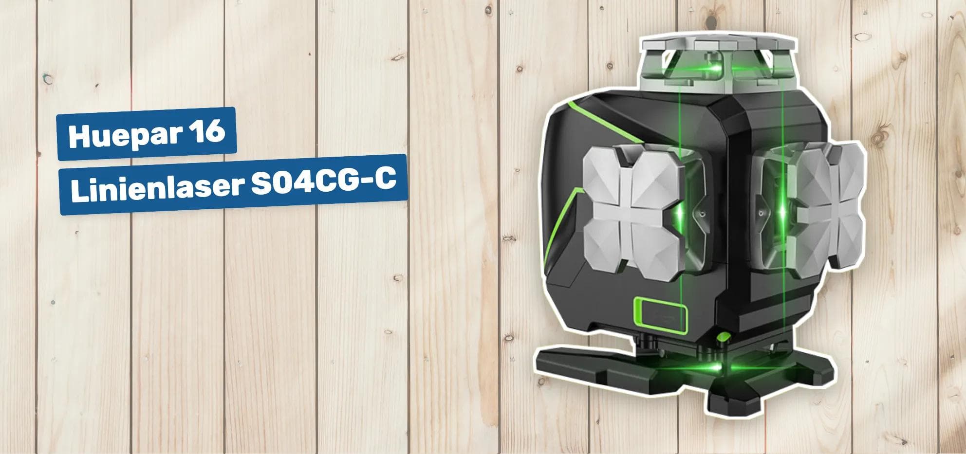 Huepar 16 Linienlaser S04CG-C