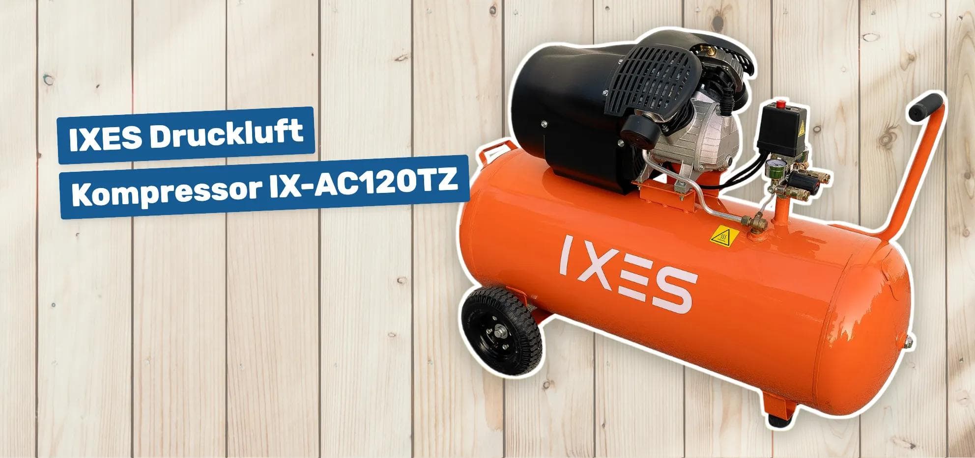 IXES Druckluft Kompressor IX-AC120TZ