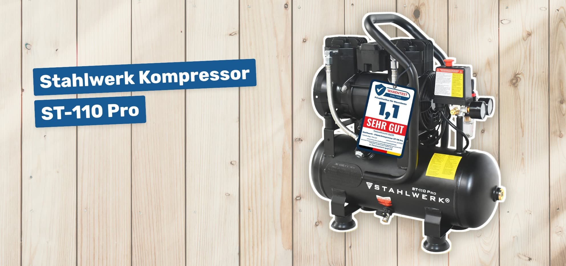 Stahlwerk Kompressor ST-110 Pro