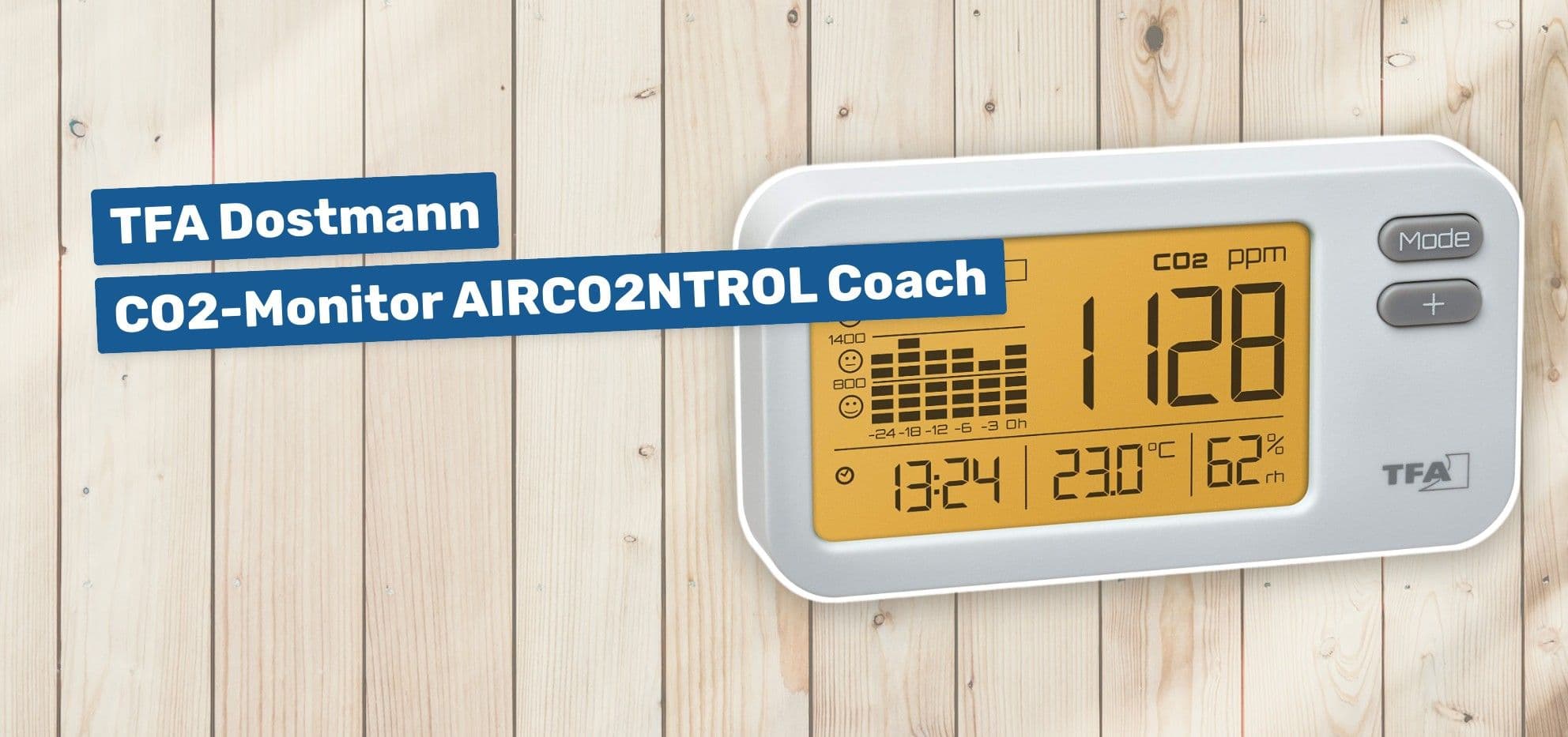 TFA Dostmann CO2-Monitor AIRCO2NTROL Coach