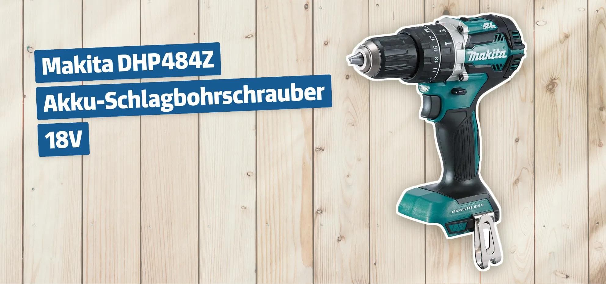 Makita DHP484Z Akku-Schlagbohrschrauber 18V