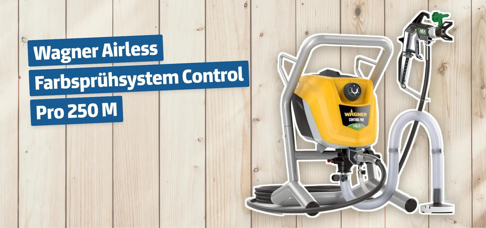 Wagner Airless Farbsprühsystem Control Pro 250 M