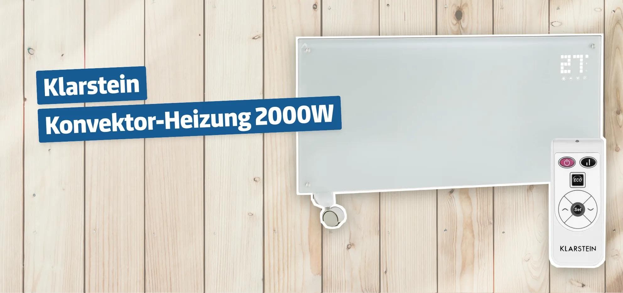 Klarstein Konvektor-Heizung 2000W