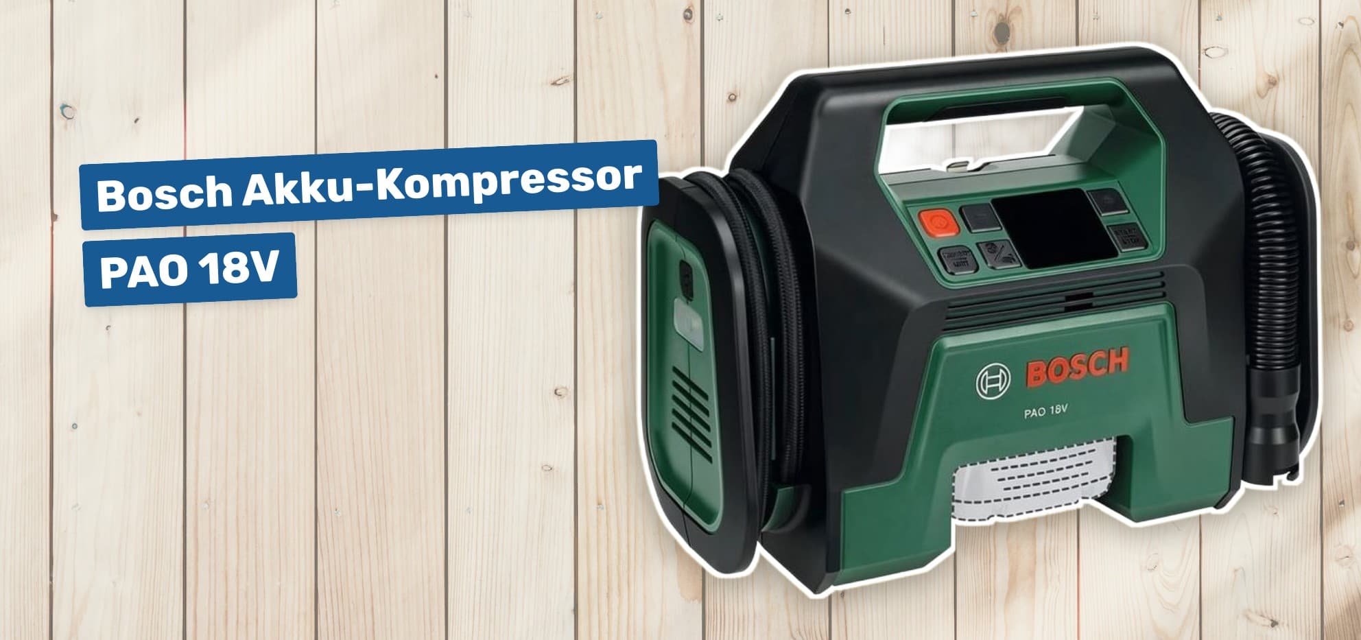 Bosch Akku-Kompressor PAO 18V