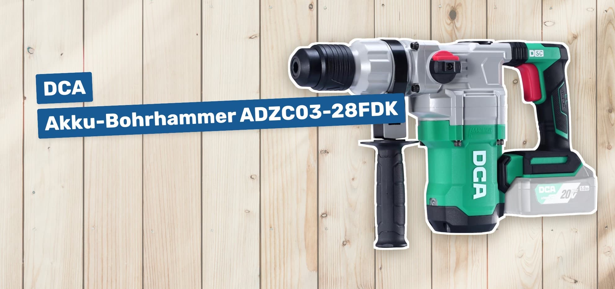 DCA Akku-Bohrhammer ADZC03-28FDK