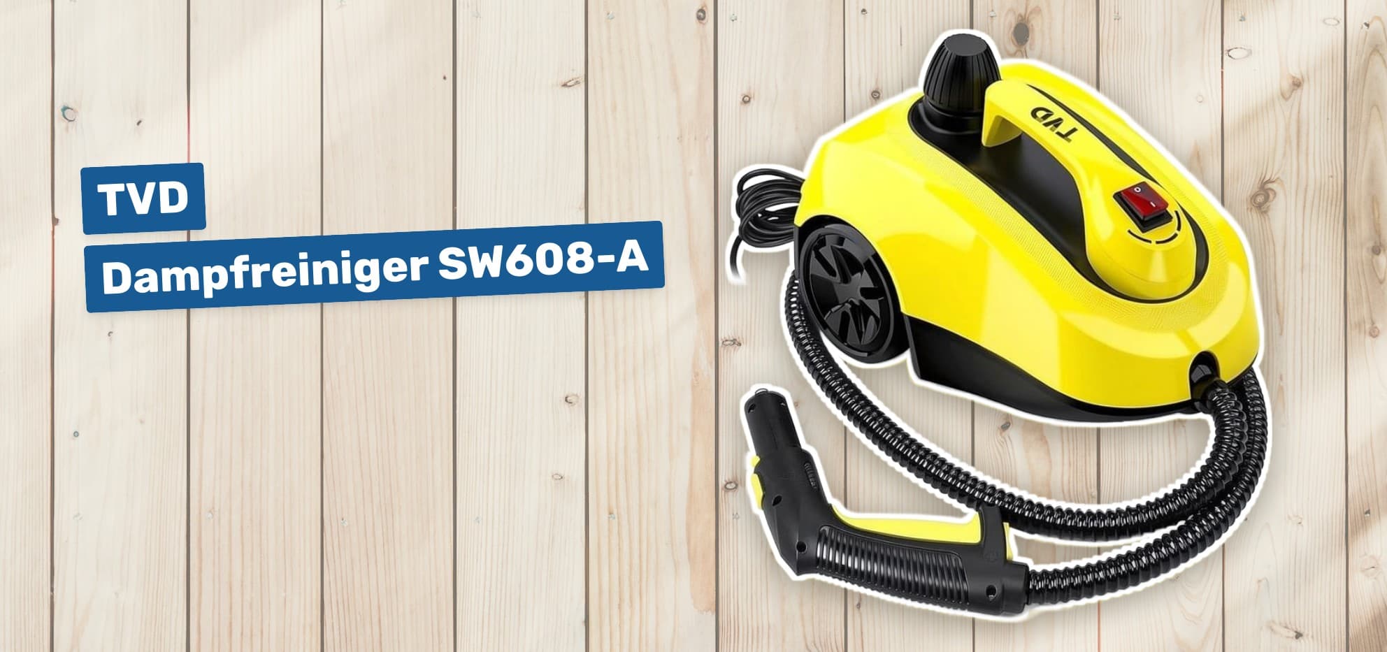TVD Dampfreiniger SW608-A