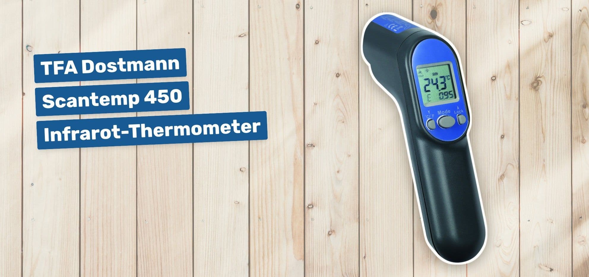 TFA Dostmann Scantemp 450 Infrarot-Thermometer