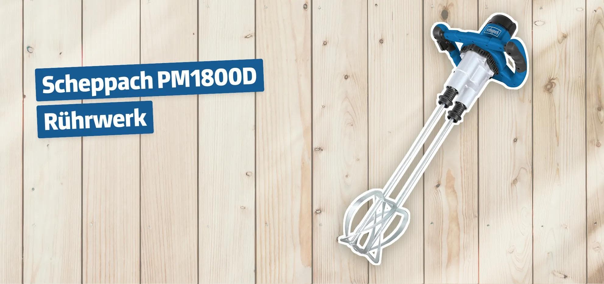 Scheppach PM1800D Rührwerk