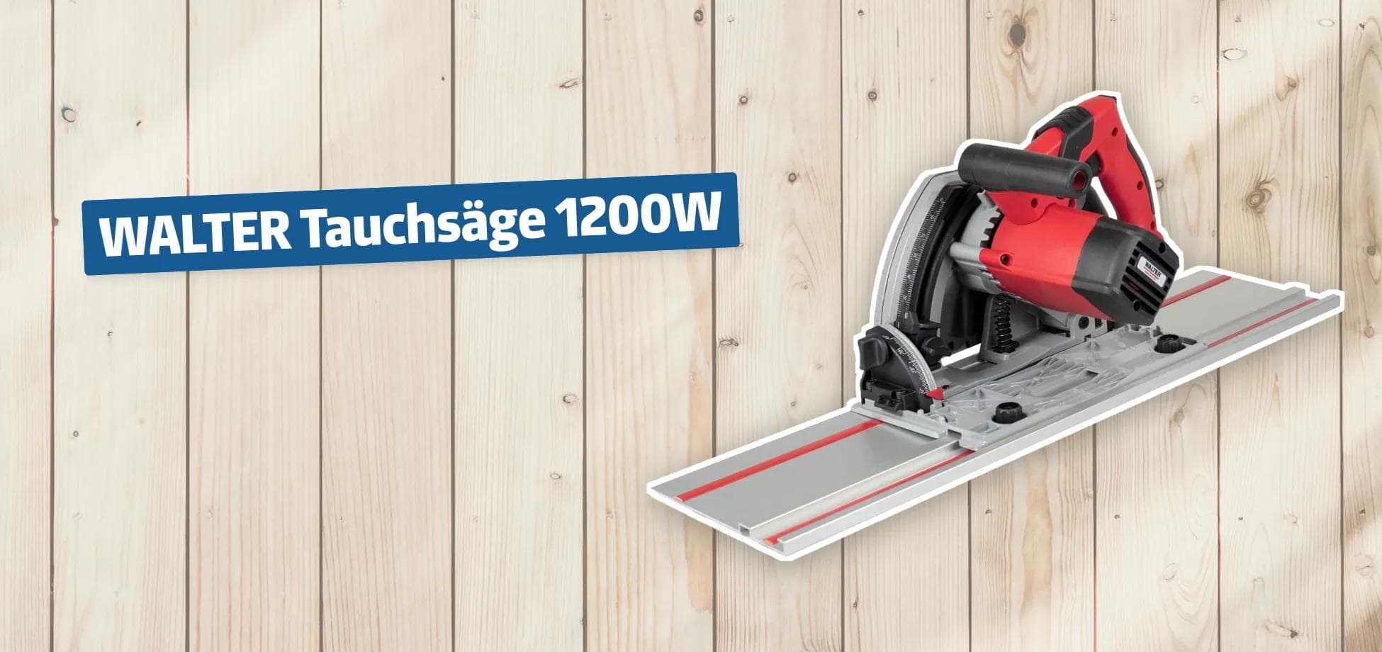 WALTER Tauchsäge 1200W