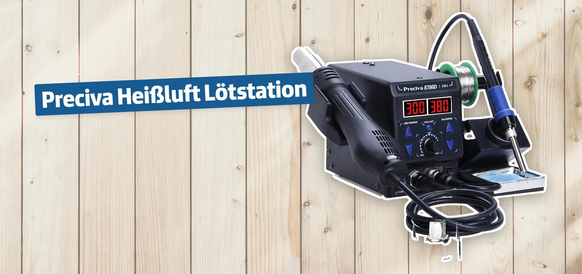 Preciva Heißluft Lötstation