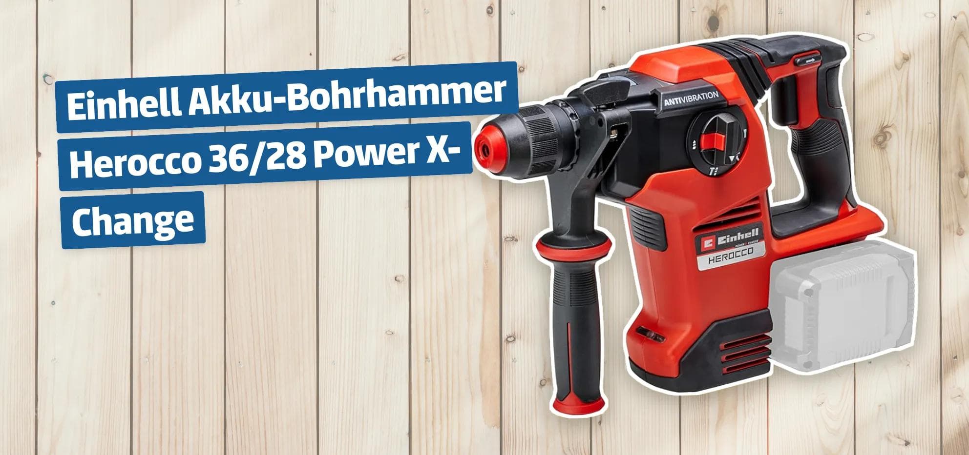 Einhell Akku-Bohrhammer Herocco 36/28 Power X-Change