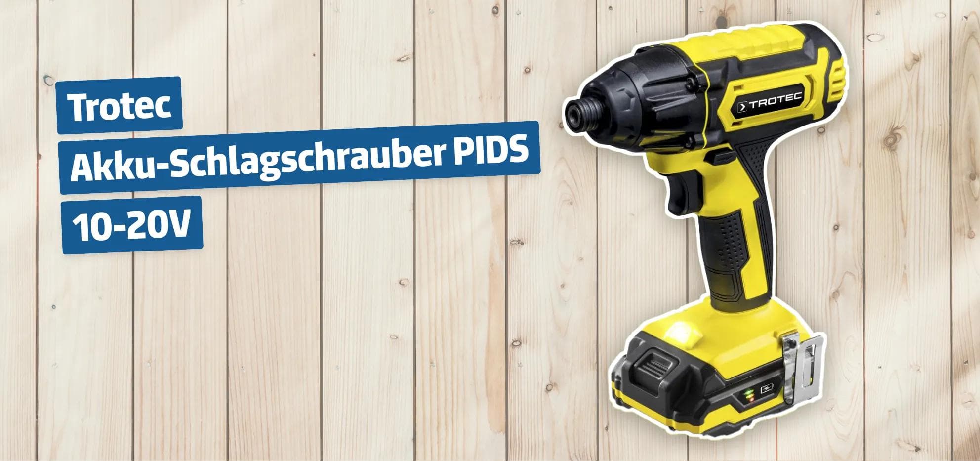 Trotec Akku-Schlagschrauber PIDS 10‑20V