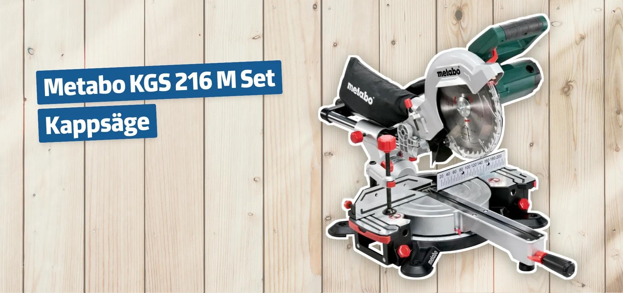 Metabo KGS 216 M Set Kappsäge