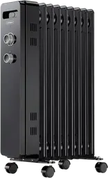 VonHaus Ölradiator 9 Lamellen 2000W Schwarz