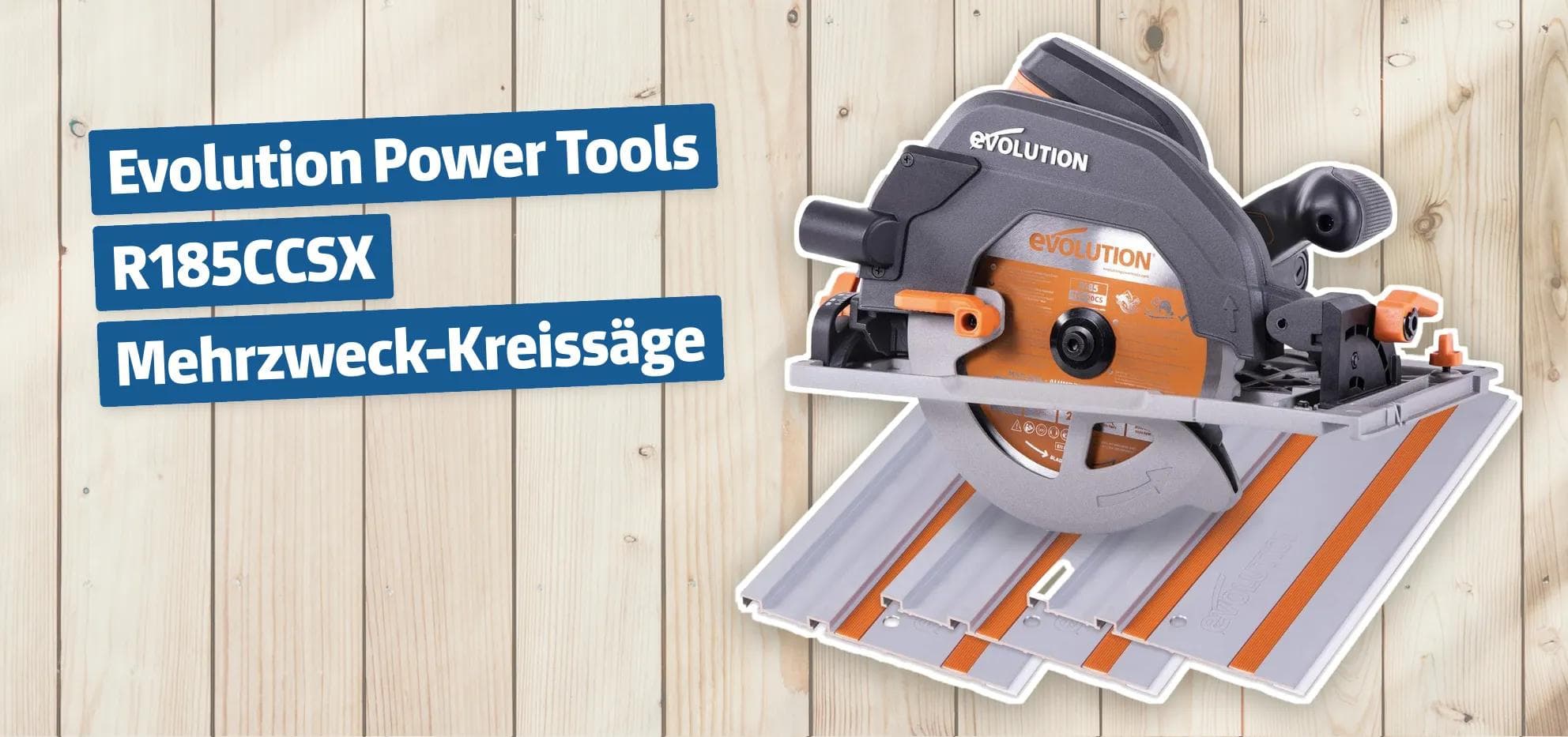 Evolution Power Tools R185CCSX Mehrzweck-Kreissäge