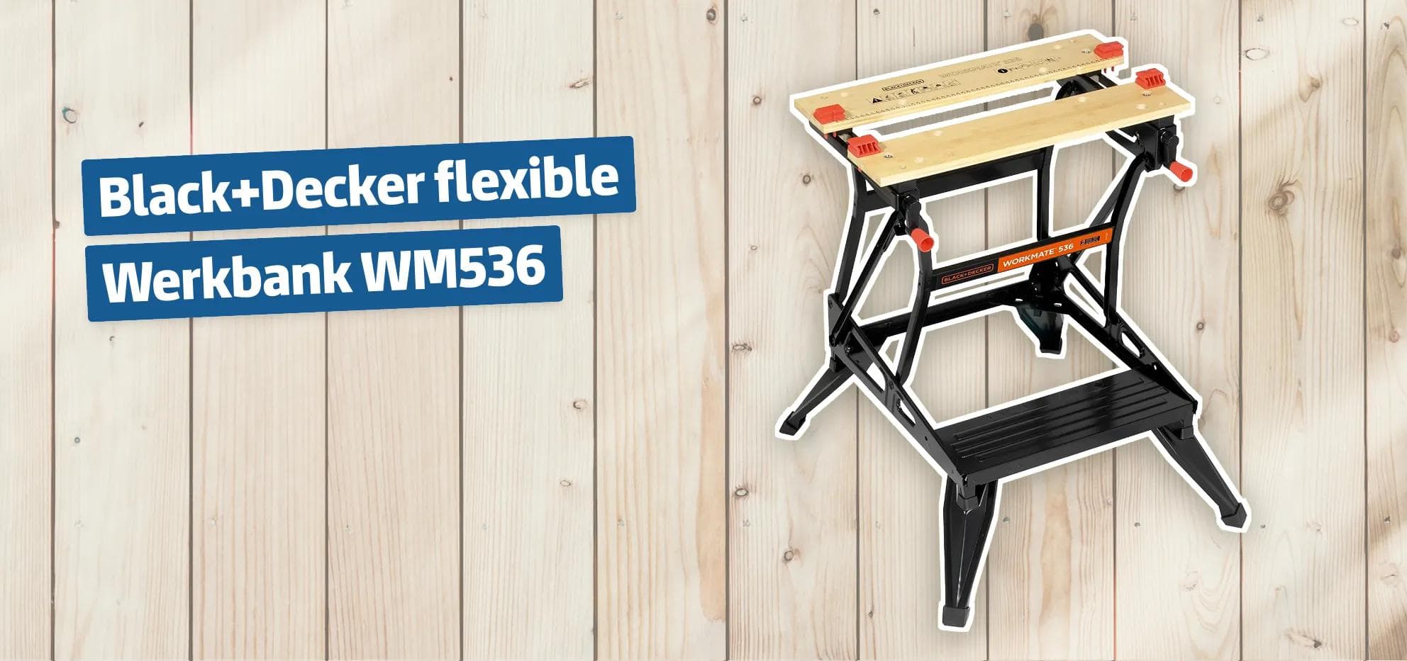 Black+Decker flexible Werkbank WM536