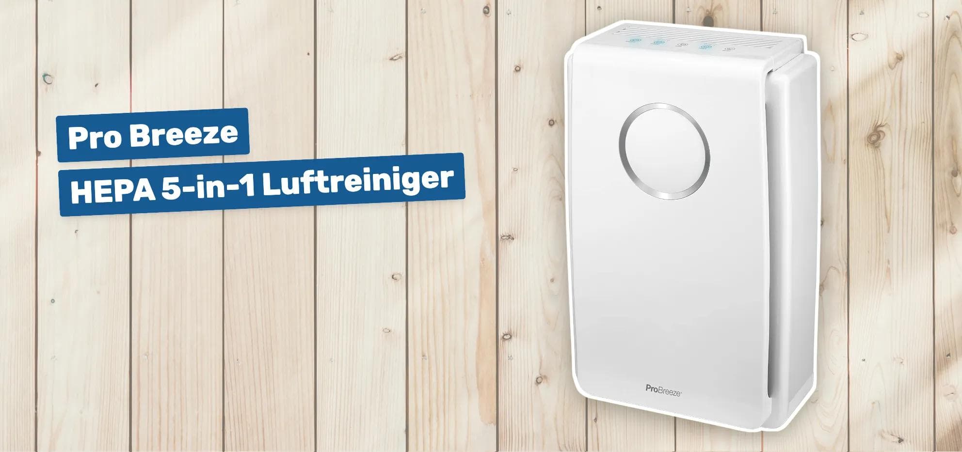Pro Breeze HEPA 5-in-1 Luftreiniger