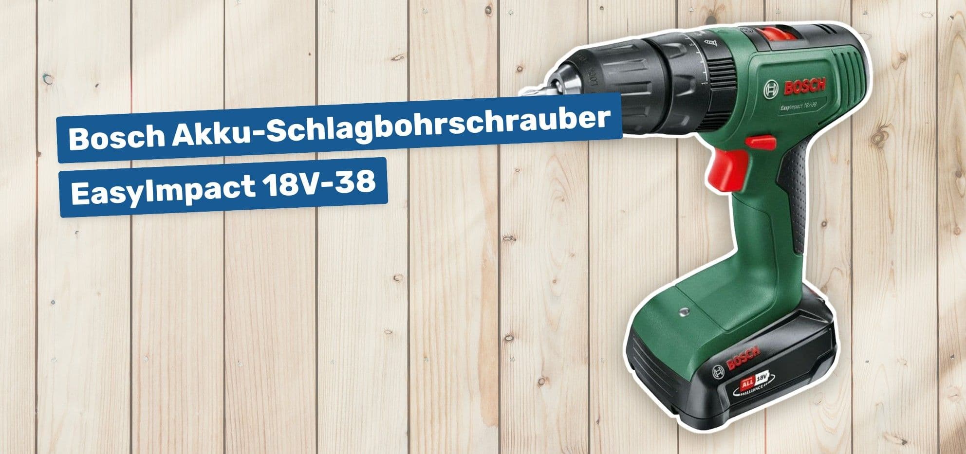 Bosch Akku-Schlagbohrschrauber EasyImpact 18V-38