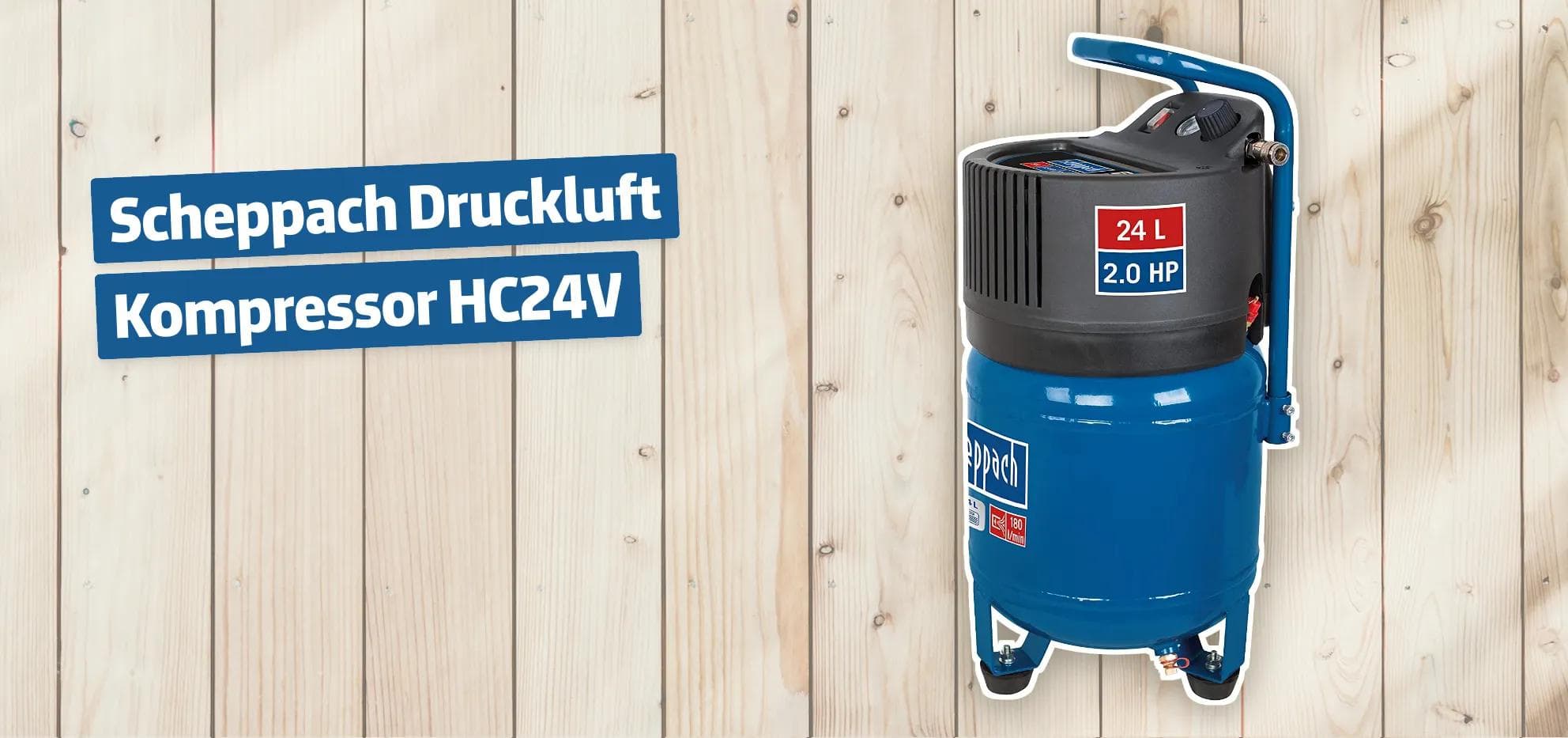 Scheppach Druckluft Kompressor HC24V