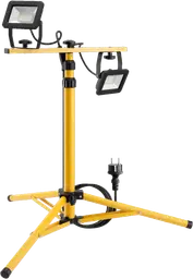 Goobay 57845 LED Baustrahler auf Teleskopstativ