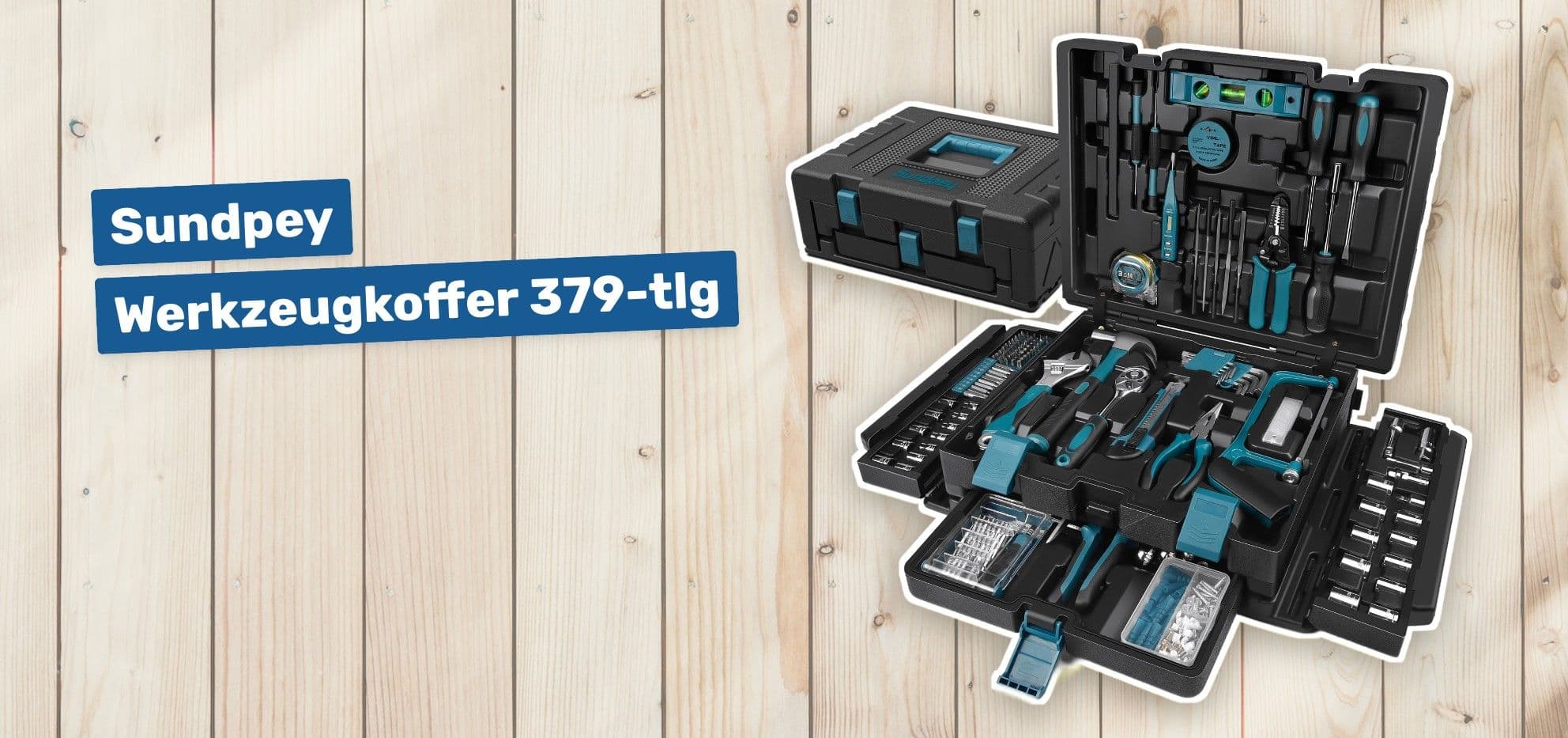 Sundpey Werkzeugkoffer 379-tlg