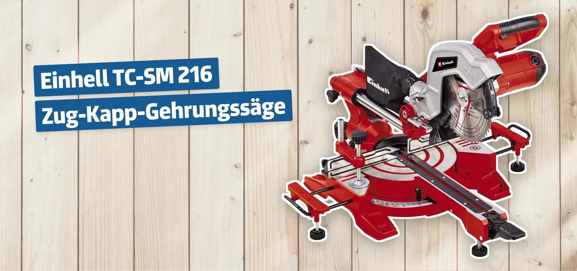 Einhell TC-SM 216 Zug-Kapp-Gehrungssäge