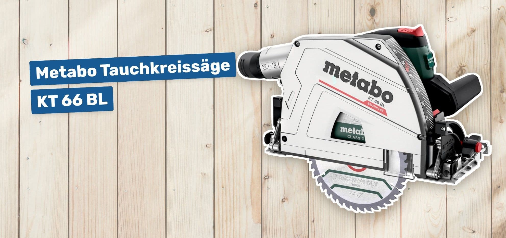 Metabo Tauchkreissäge KT 66 BL