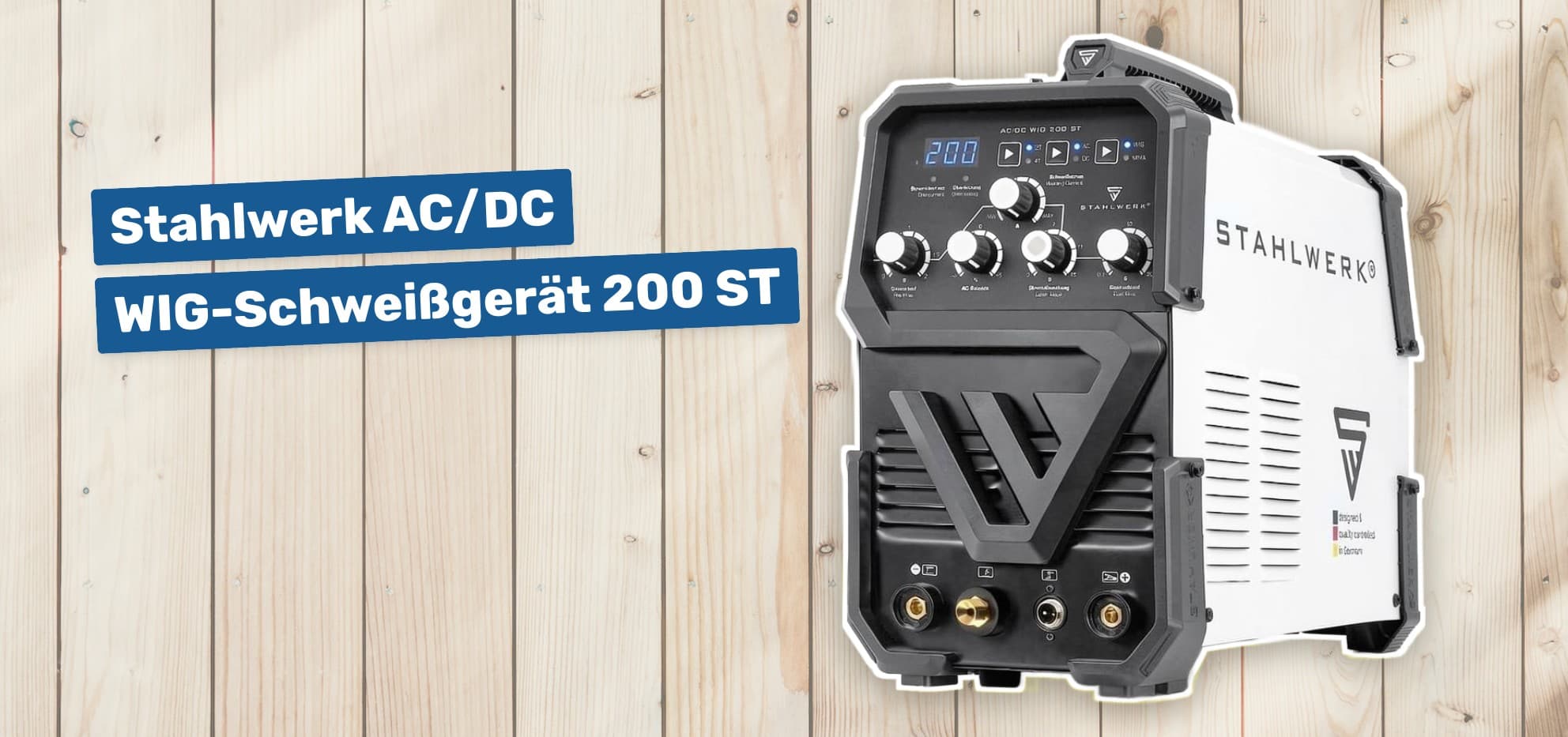 Stahlwerk AC/DC WIG-Schweißgerät 200 ST