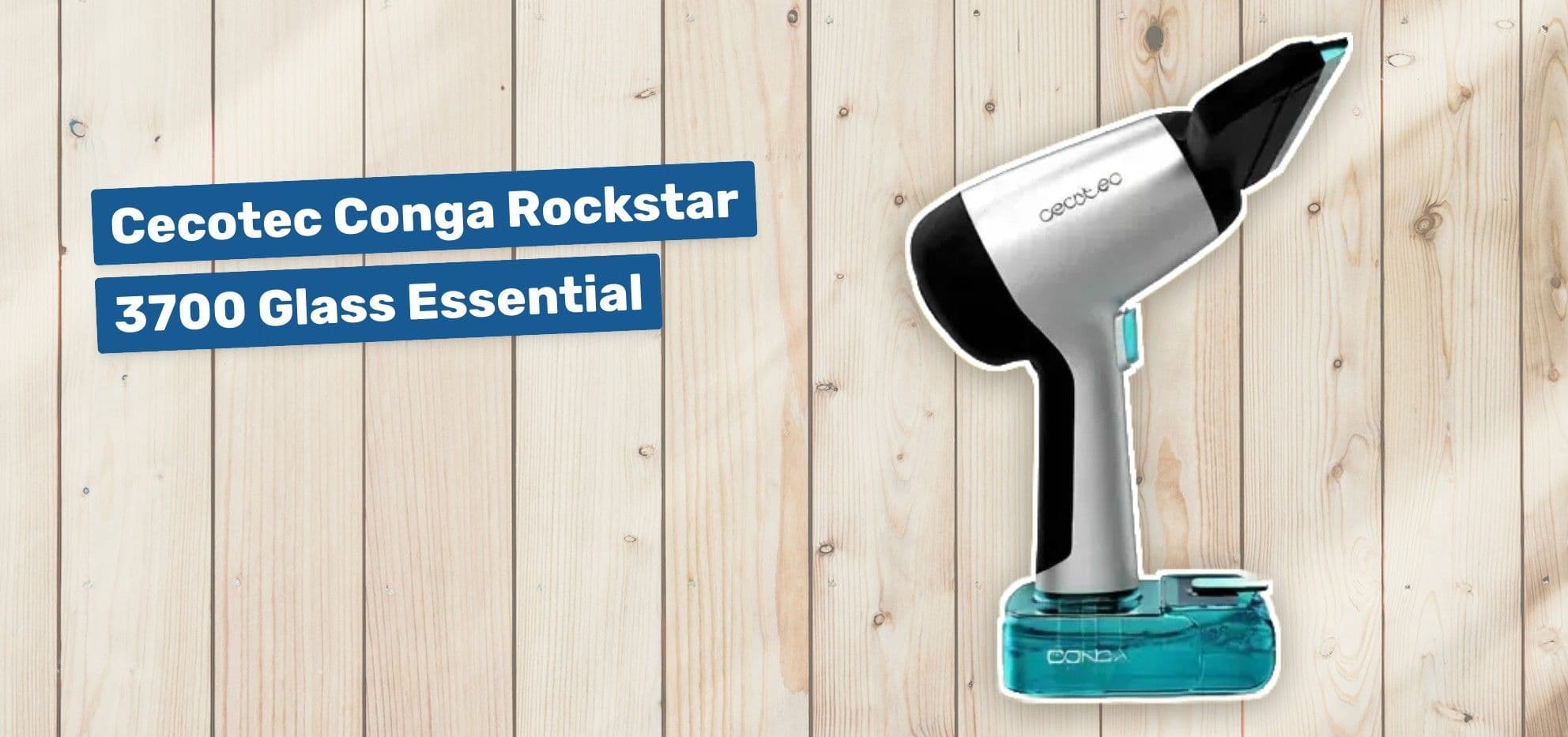 Cecotec Conga Rockstar 3700 Glass Essential