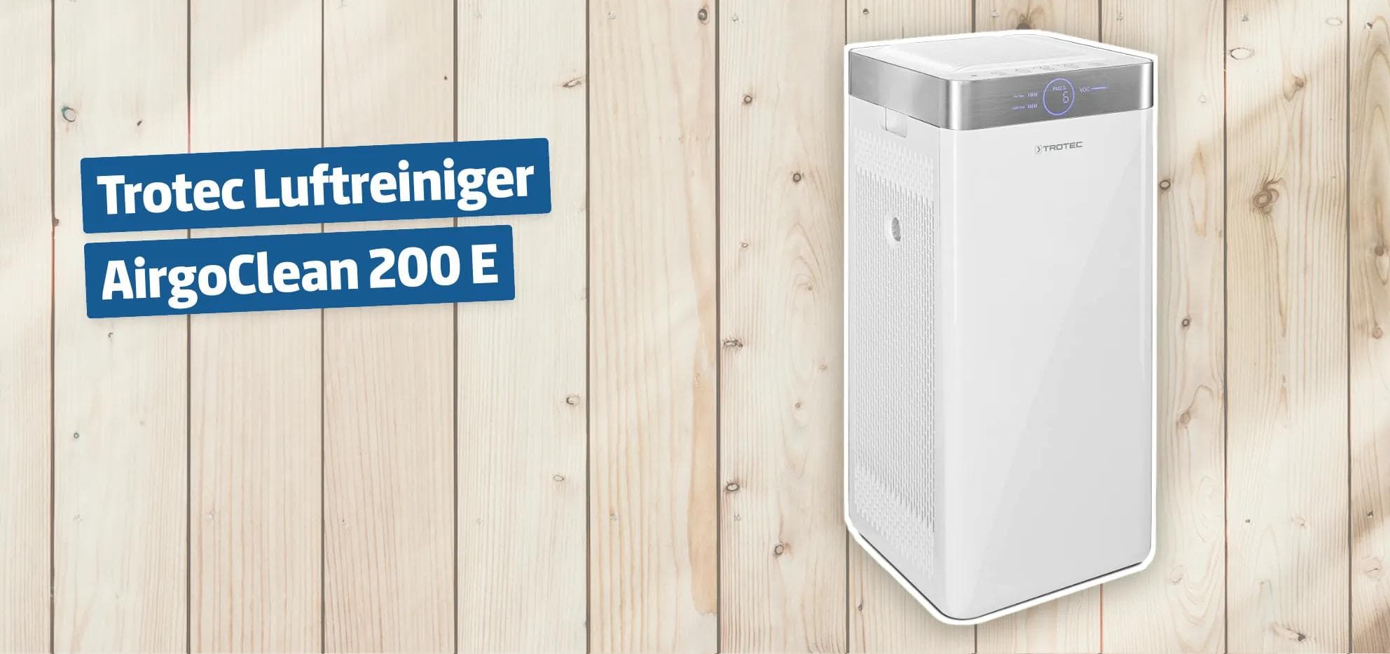 Trotec Luftreiniger AirgoClean 200 E