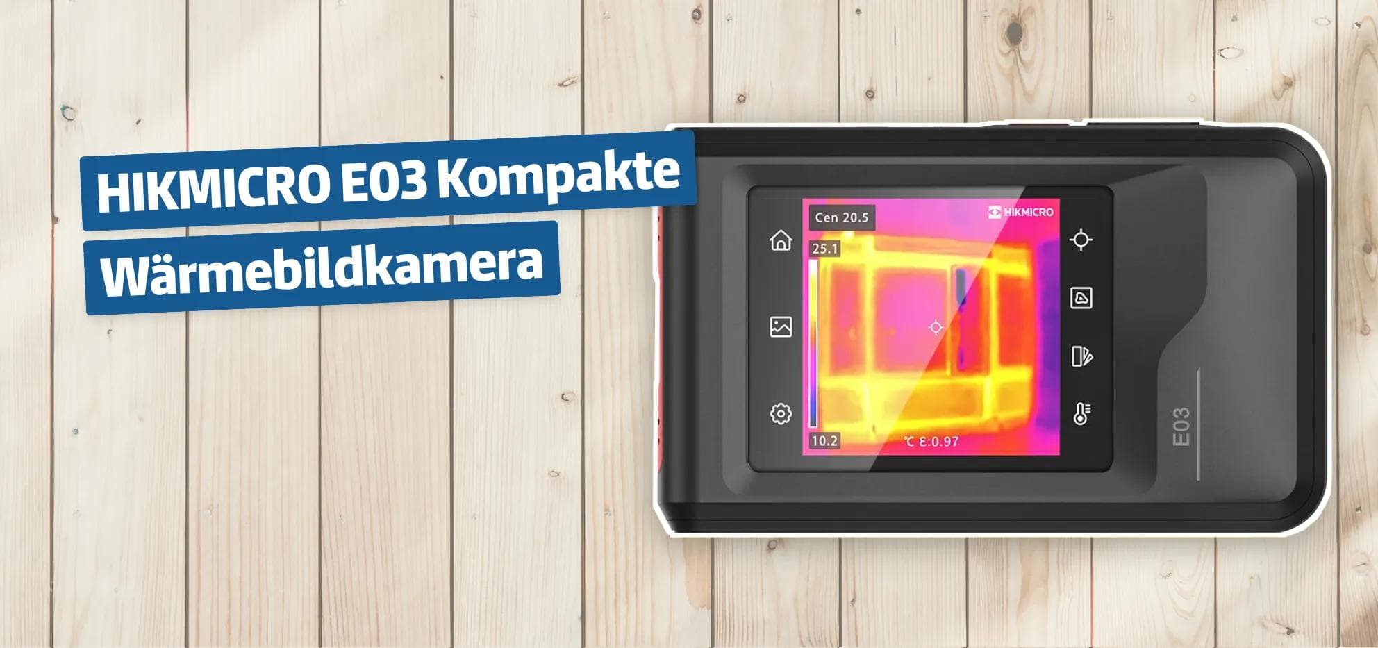 HIKMICRO E03 Kompakte Wärmebildkamera