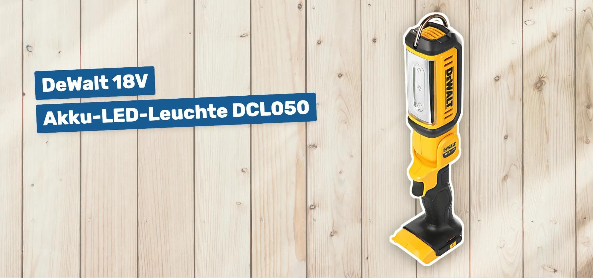 DeWalt 18V Akku-LED-Leuchte DCL050