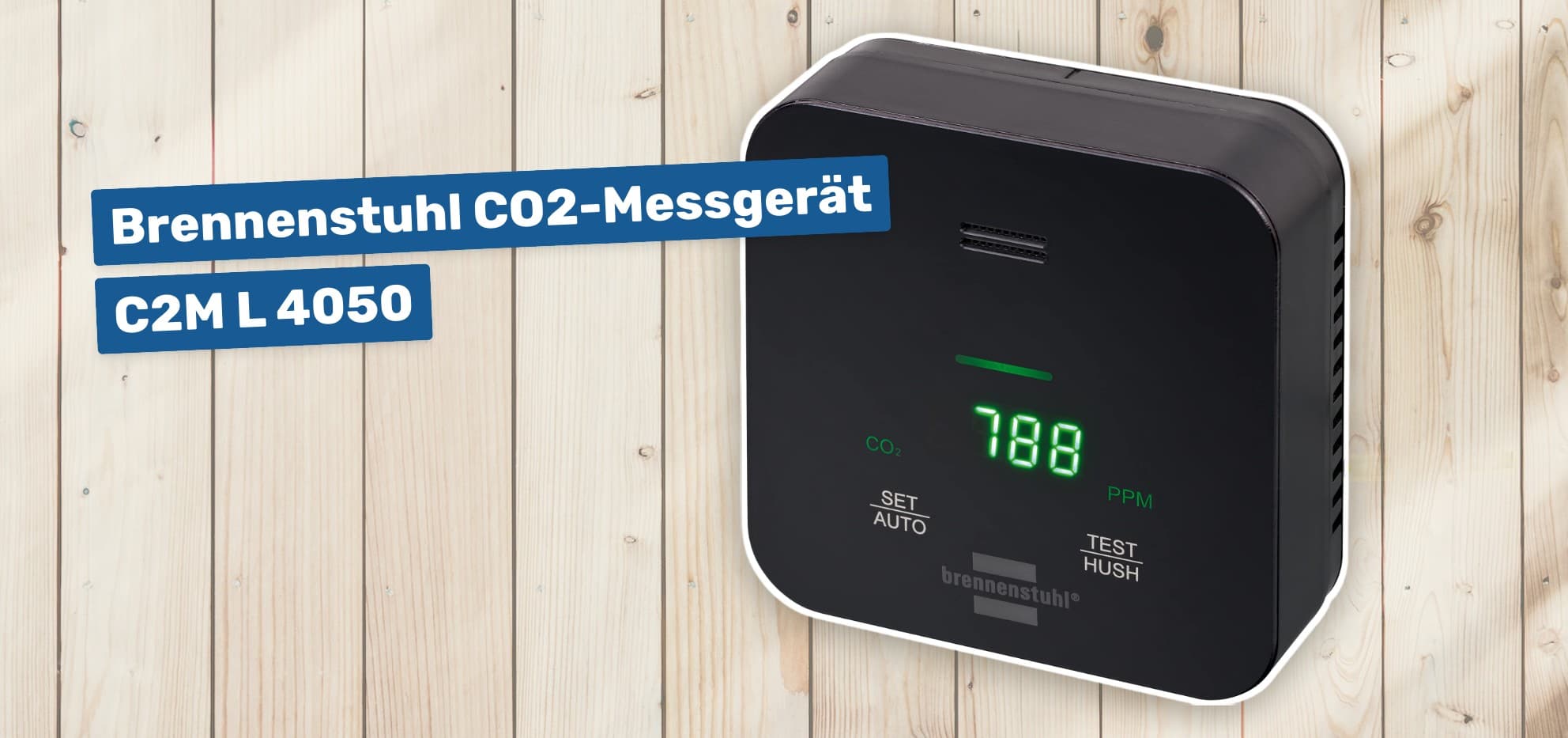 Brennenstuhl CO2-Messgerät C2M L 4050