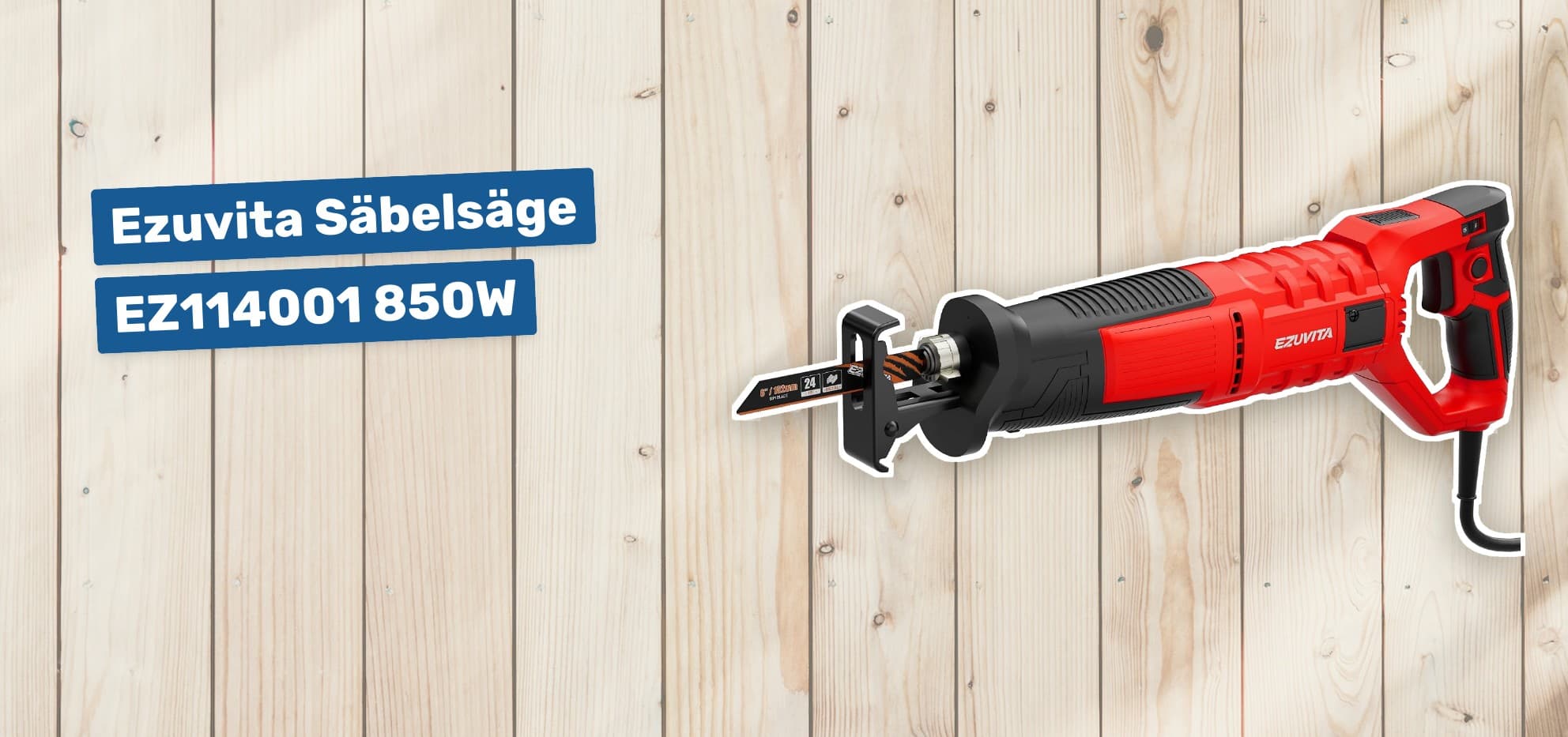 Ezuvita Säbelsäge EZ114001 850W