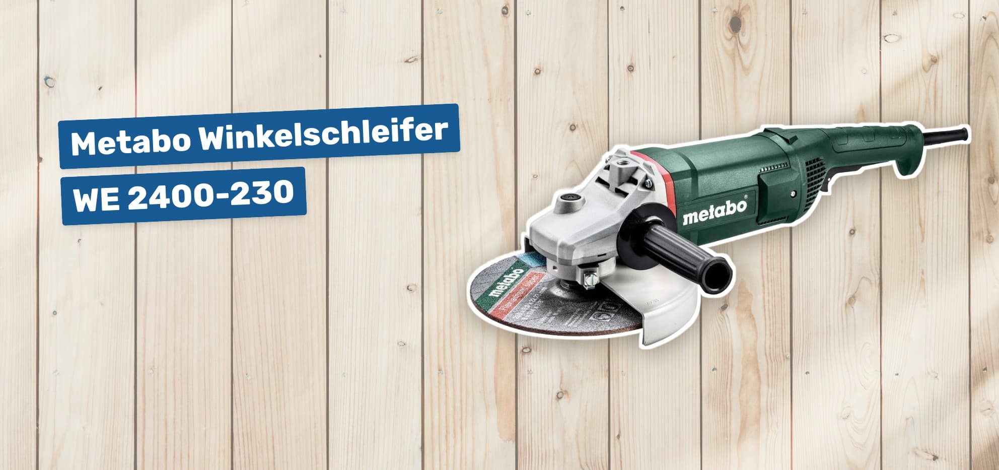 Metabo Winkelschleifer WE 2400-230