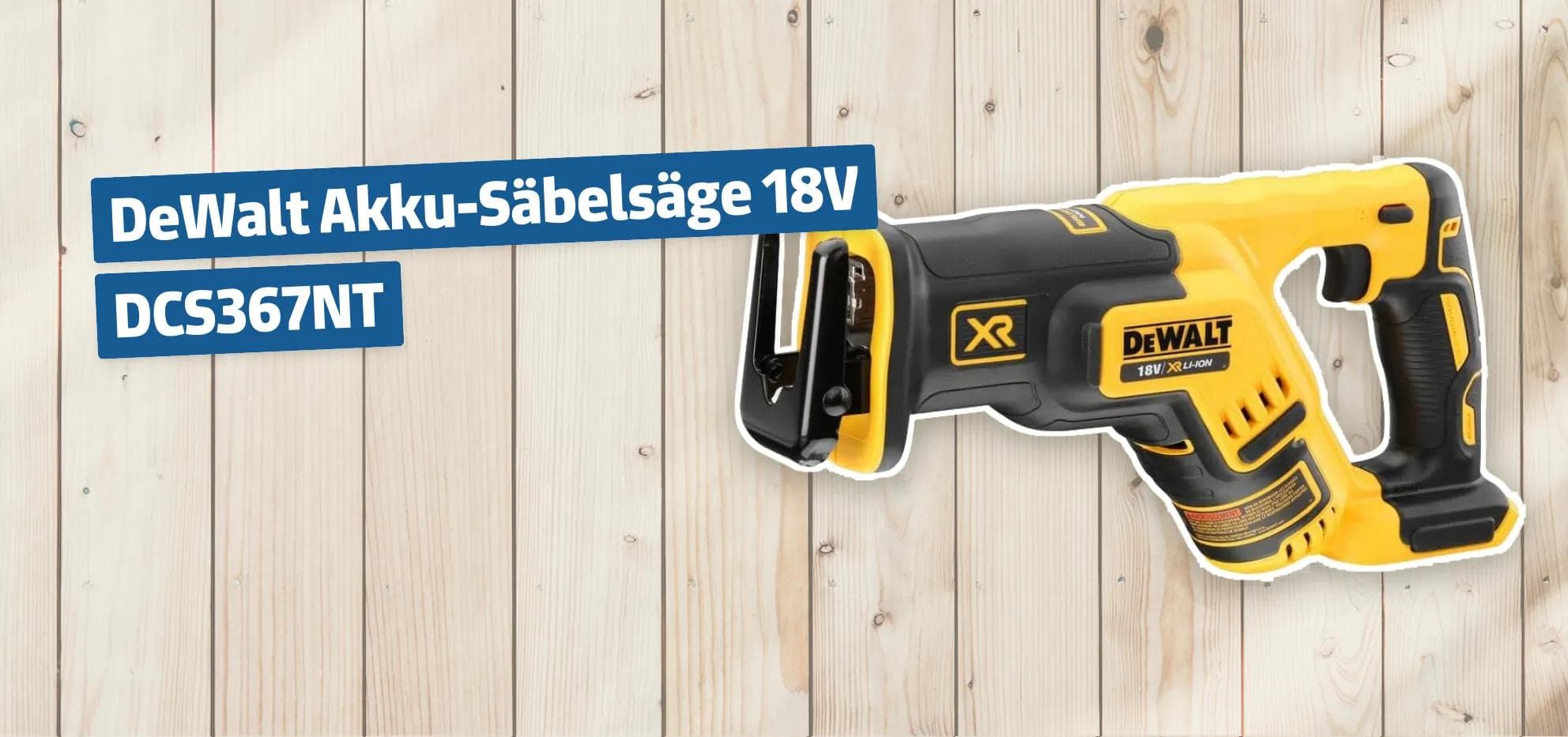 DeWalt Akku-Säbelsäge 18V DCS367NT