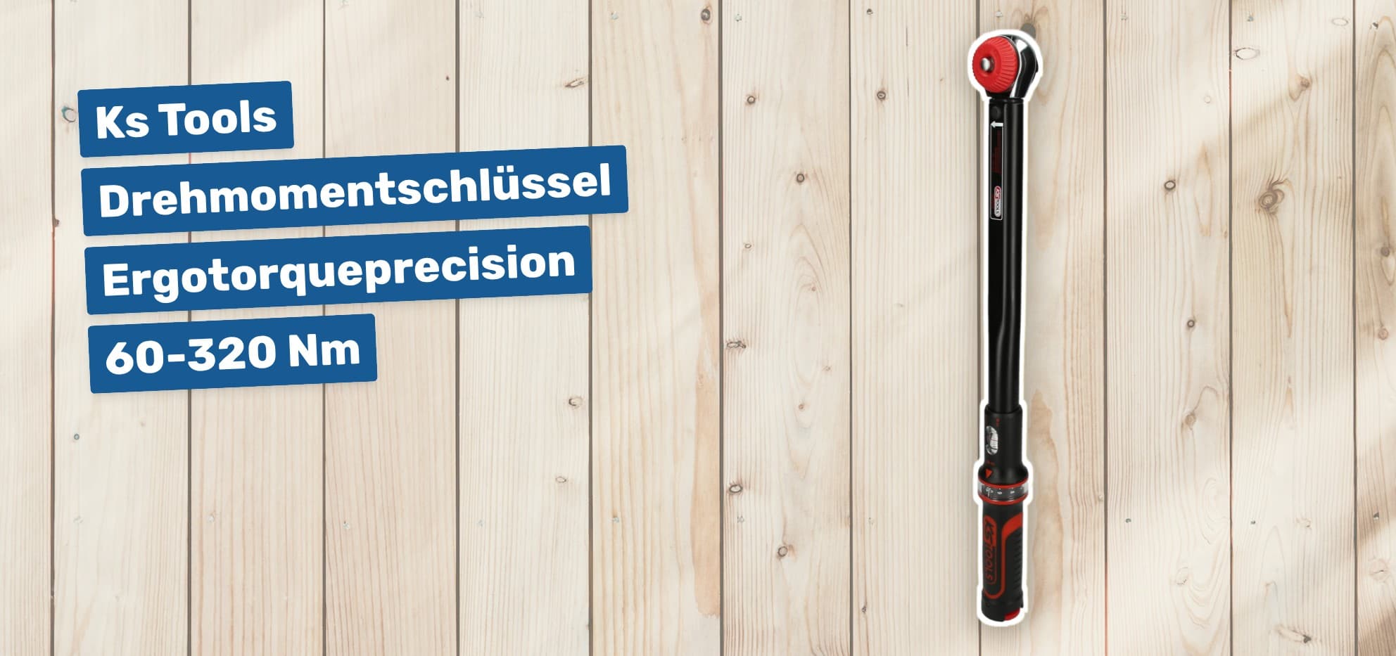 Ks Tools Drehmomentschlüssel Ergotorqueprecision 60-320 Nm