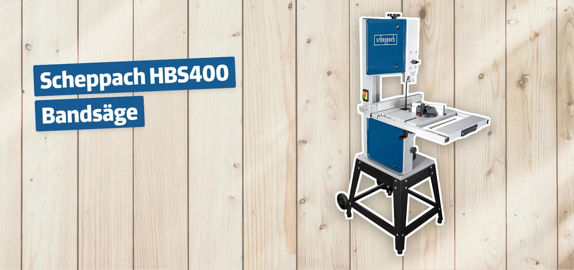Scheppach HBS400 Bandsäge