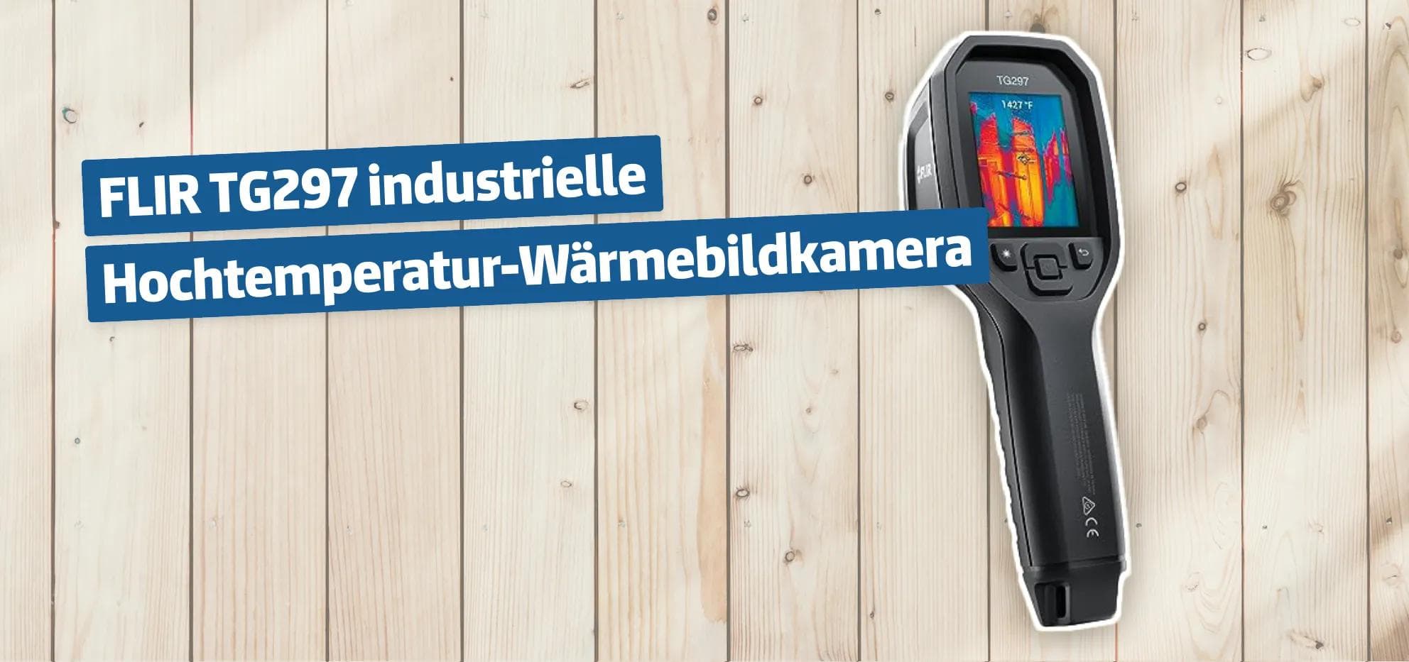 FLIR TG297 industrielle Hochtemperatur-Wärmebildkamera
