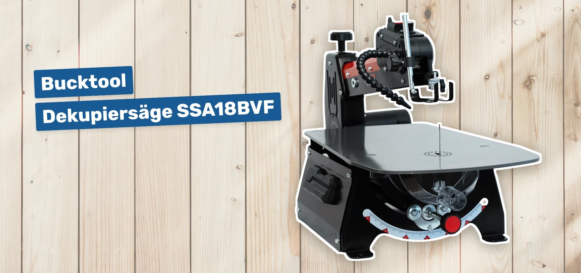 Bucktool Dekupiersäge SSA18BVF