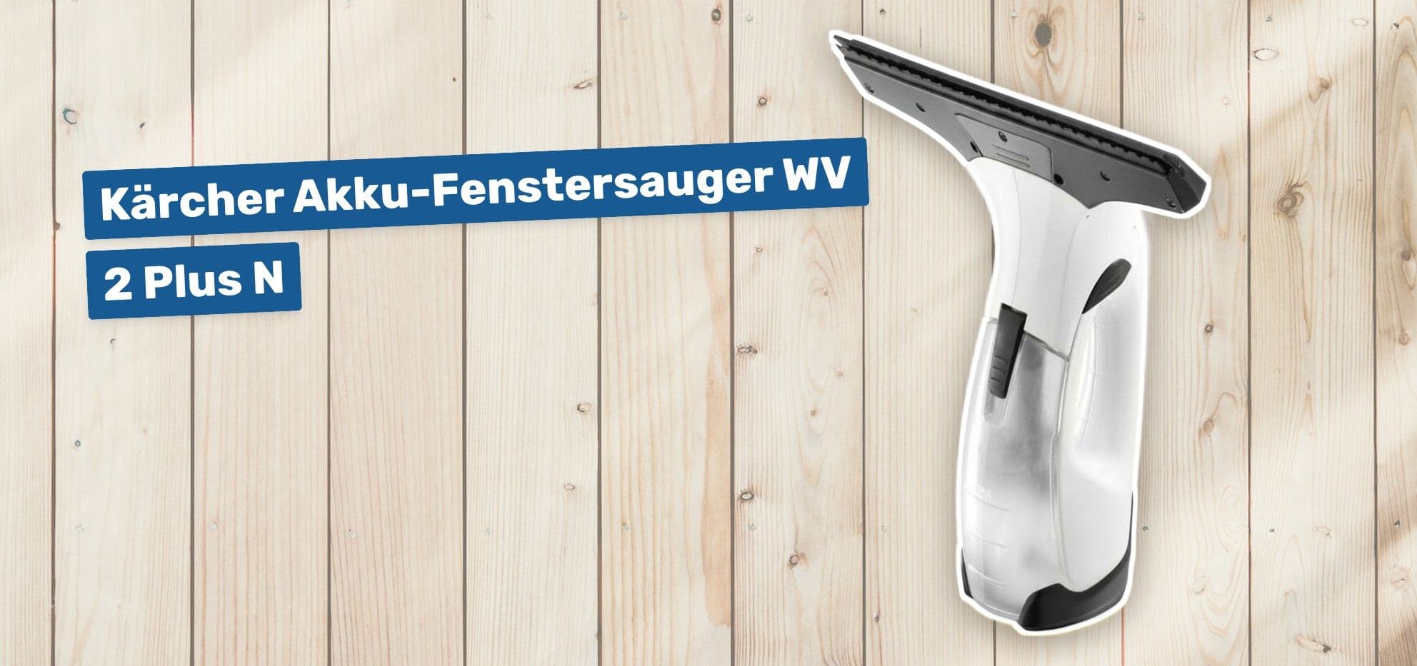 Kärcher Akku-Fenstersauger WV 2 Plus N