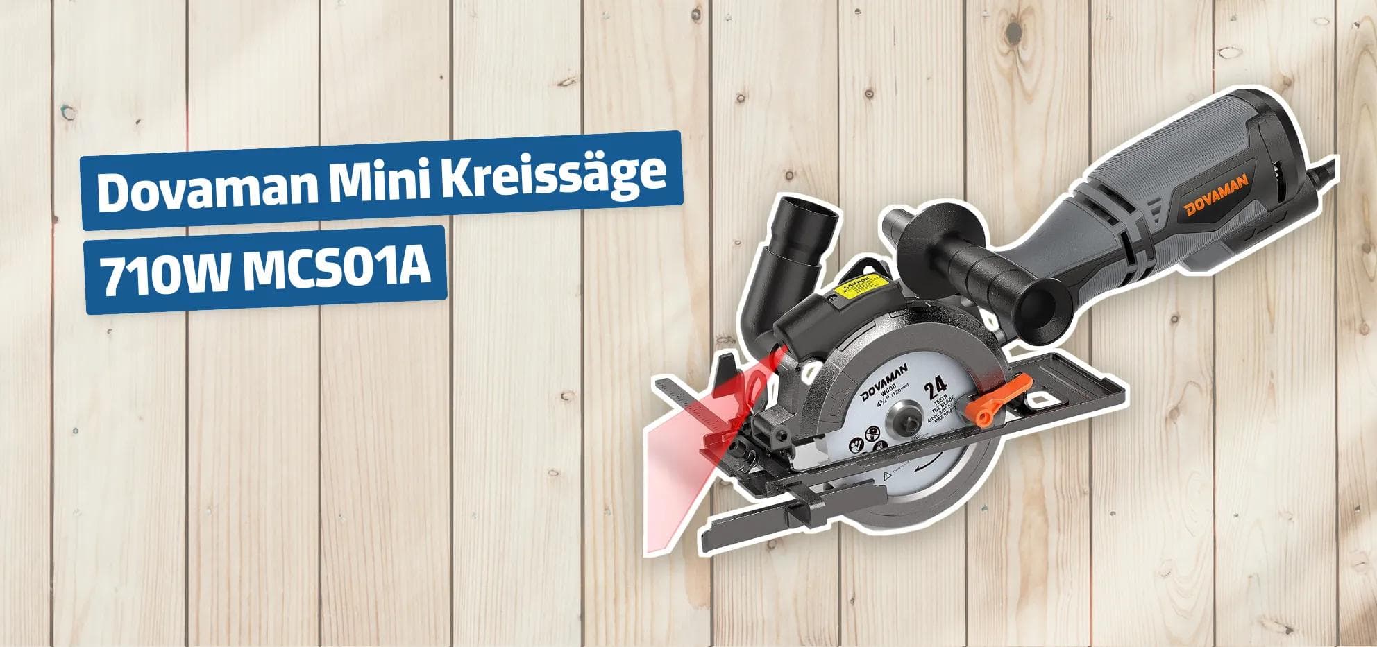 Dovaman Mini Kreissäge 710W MCS01A