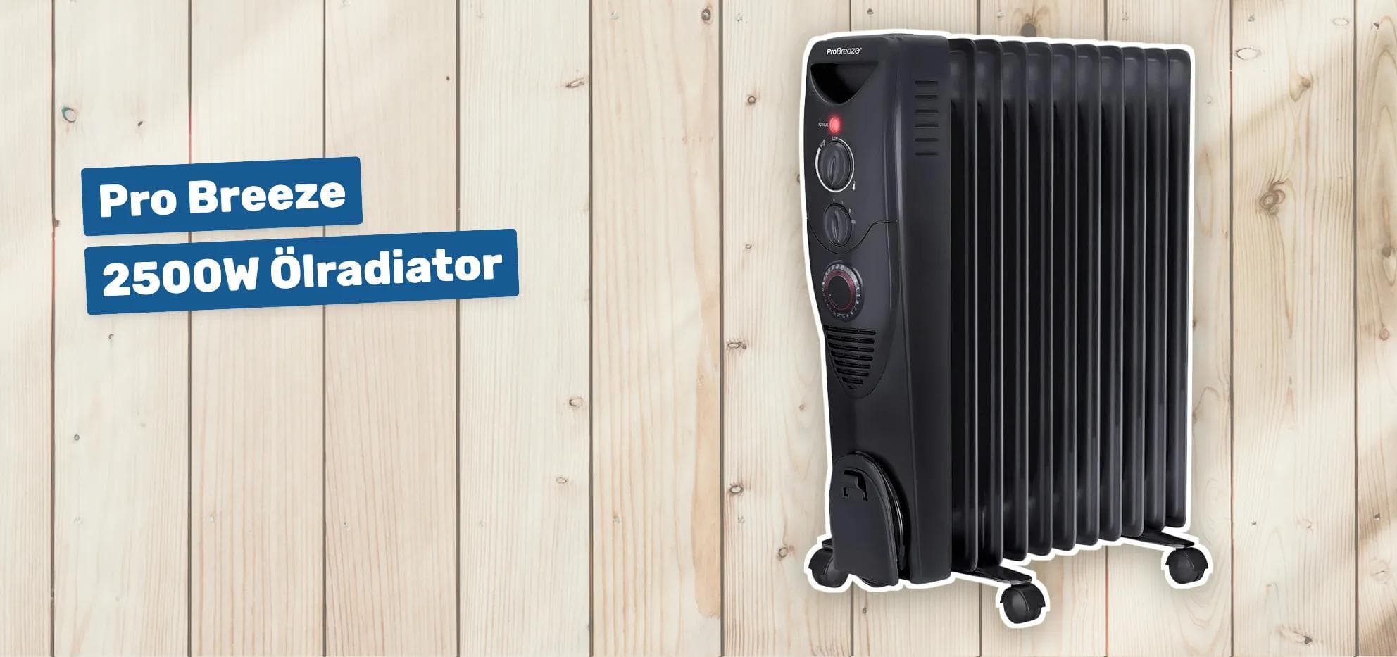Pro Breeze 2500W Ölradiator