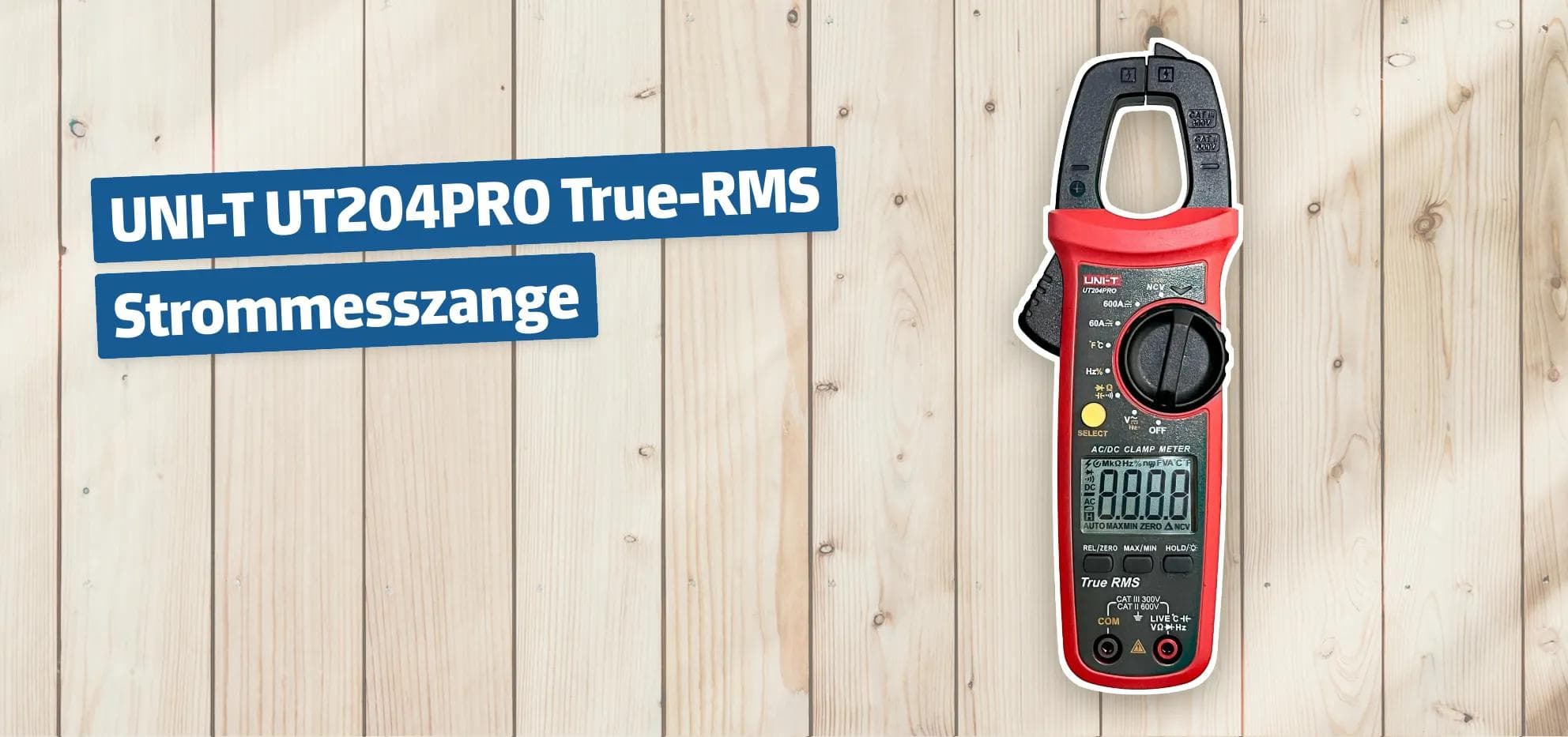 UNI-T UT204PRO True-RMS Strommesszange